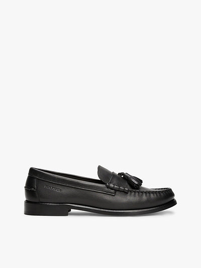Leather Tassel Loafers