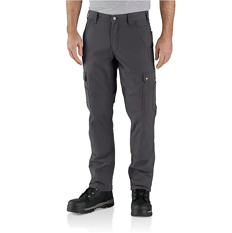 Rugged Flex™ Relaxed Fit Ripstop Cargo Fleece-Lined Work Pant